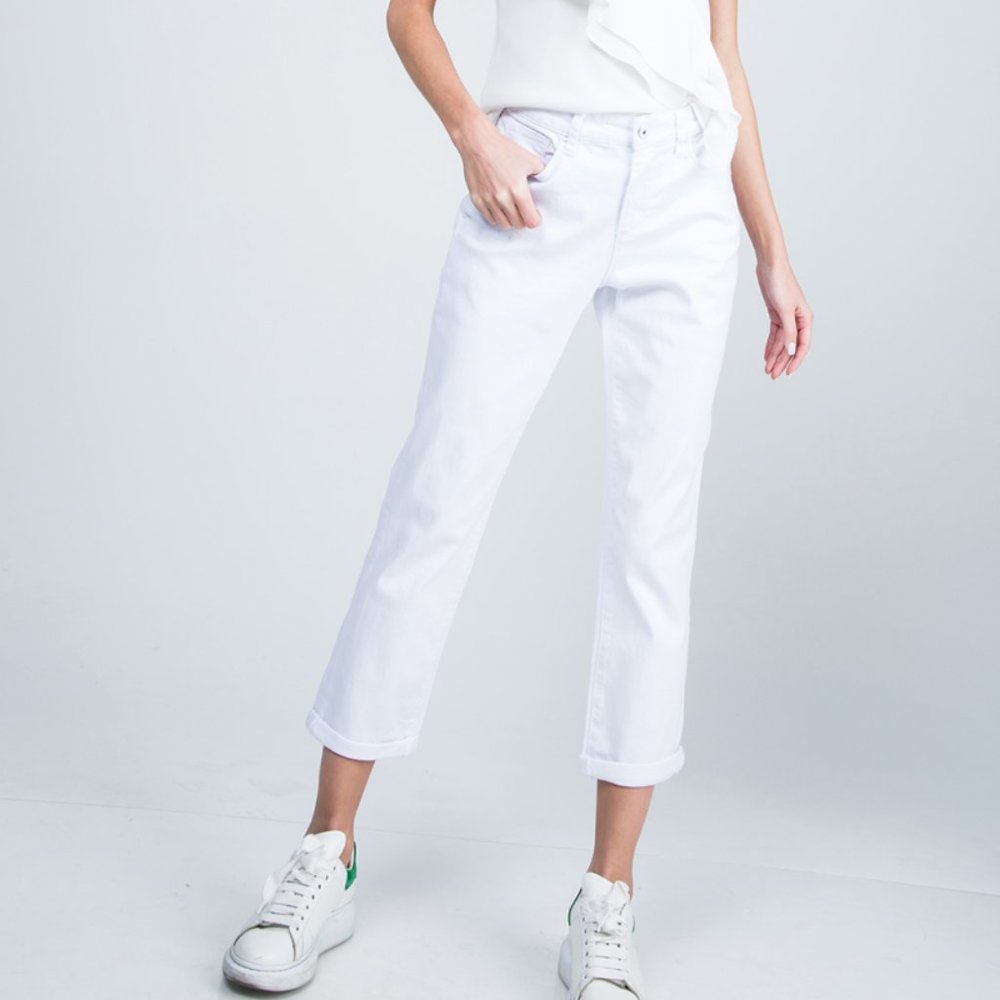 Special A Mid Rise Skinny Boyfriend Ankle Jeans